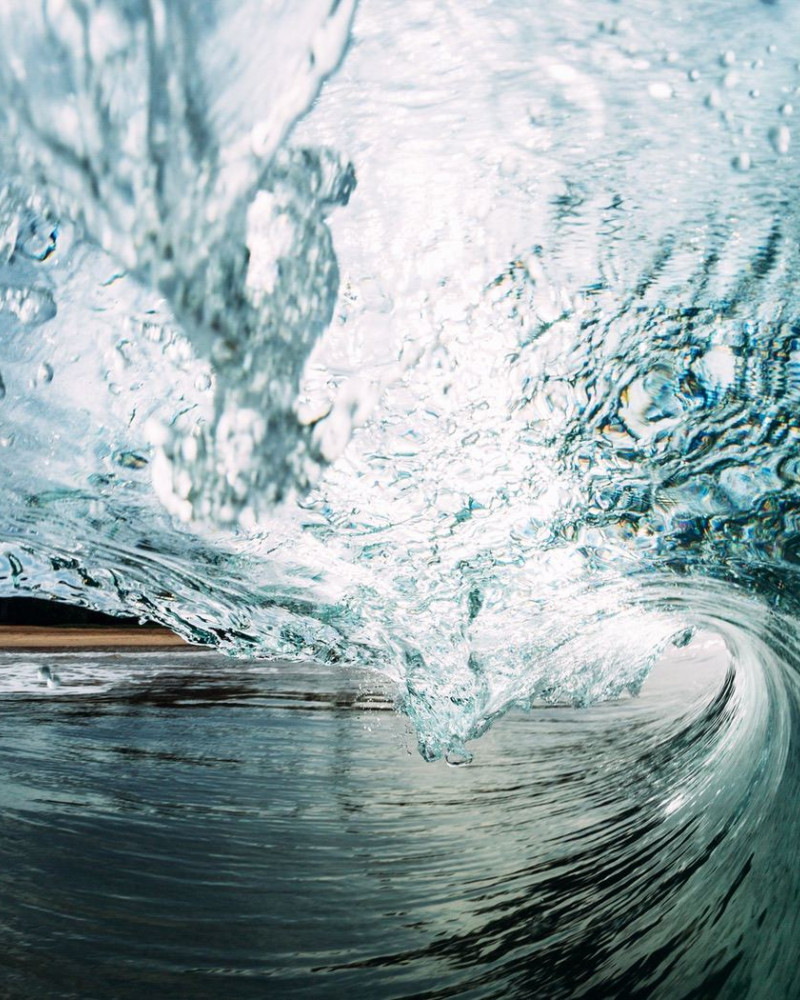A wave from inside